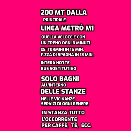 B&B Near Metro' Central Line - Only Wc In The Rooms 15 Minutes To Termini Station 20 To Spagna Square - In The Night Bus-3